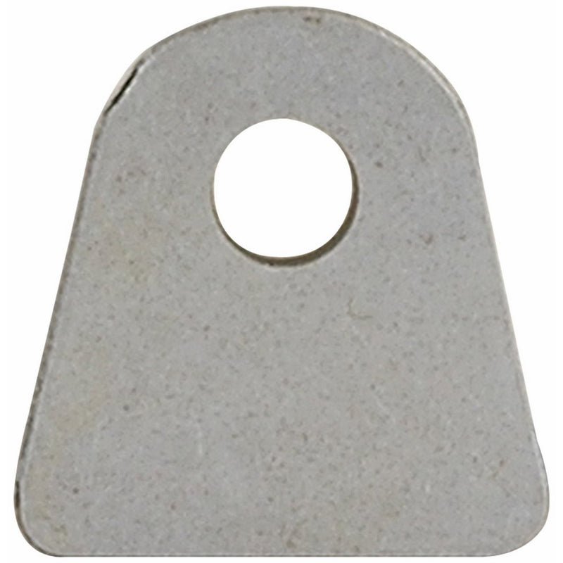 Allstar ALL60021 3/4" Tall 1/16" Thick 3/16" Hole 1/2" Center Hole Height Mild Steel Flat Window Frame Chassis Tab, (Pack of 10)