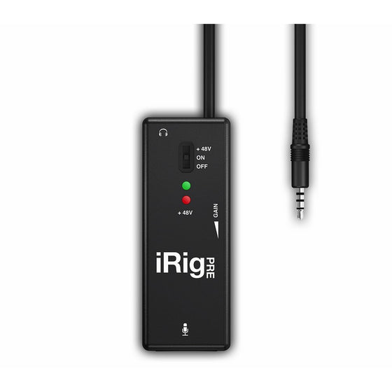 IK Multimedia iRig Pre microphone preamp for smartphones and tablets