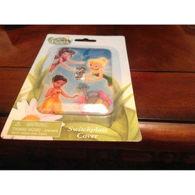 Disney Fairies Tinker Bell Switchplate Cover - Kids Bedroom Playroom Decor Light Switch Plate