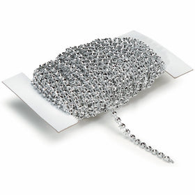 Prima Marketing RH1001 1 Row Bling on a Roll, 3mm x 10-Yard, Silver