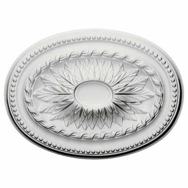 Ekena Millwork CM18SA 18 1/2-Inch W x 13 1/2-Inch H x 1 7/8-Inch P Saverne Ceiling Medallion