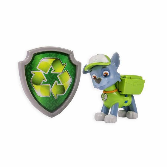 Nickelodeon, Paw Patrol - Action Pack Pup & Badge - Rocky