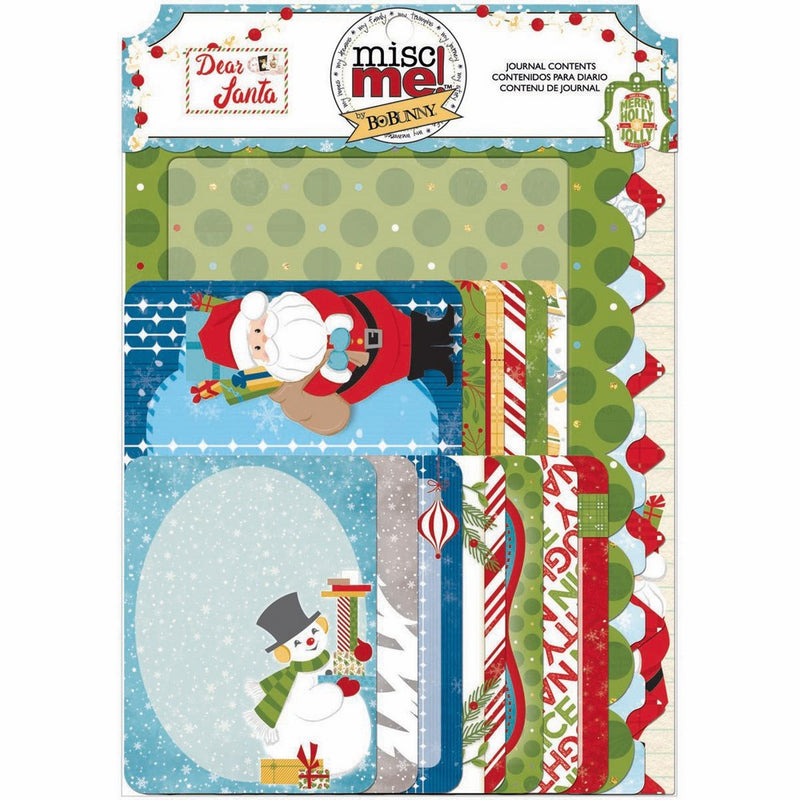 Misc Me Journal Contents-Dear Santa Journal