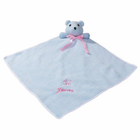 Zanies Snuggle Bear Blanket Dog Toys, Blue
