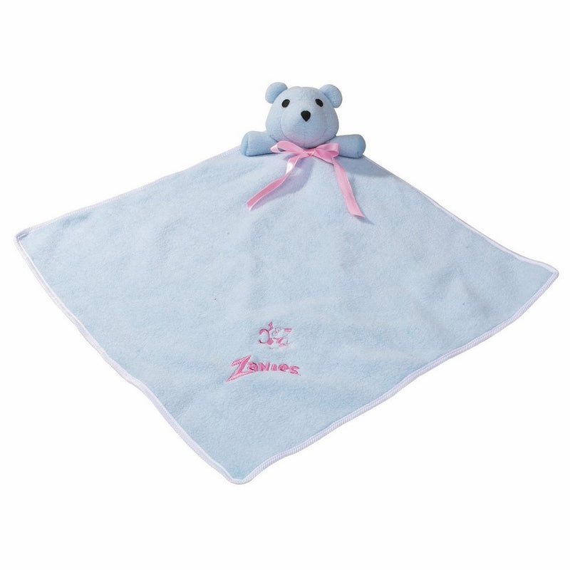 Zanies Snuggle Bear Blanket Dog Toys, Blue