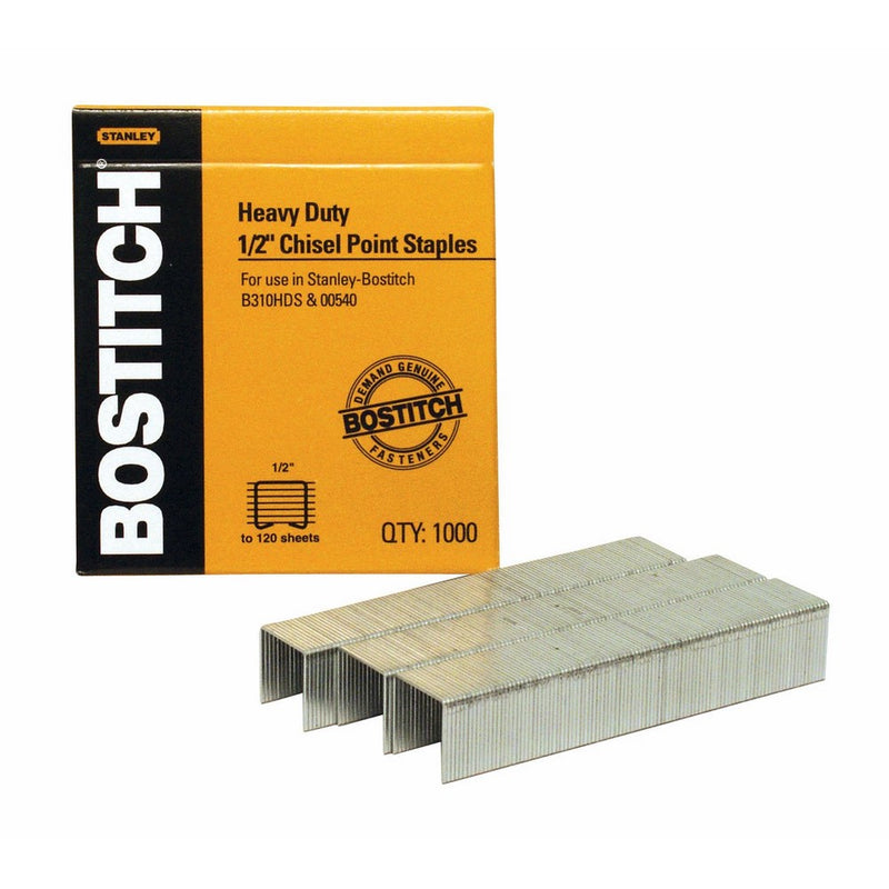 Bostitch SB351/2-1M Heavy Duty Premium Staples