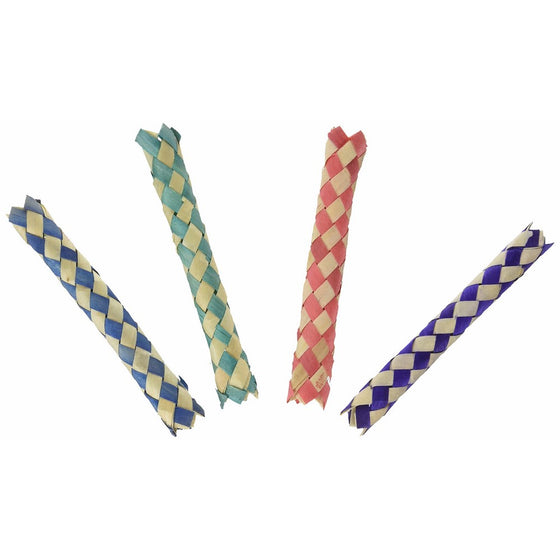 12 Chinese Finger Traps - Assorted Colors