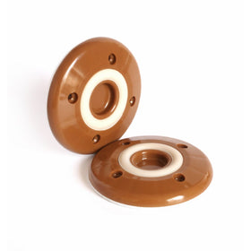 Slipstick CB822 Non Slip Grip Furniture Feet Floor Protectors for Furniture Legs (Set of 4 Grippers) 3-1/4 Inch Round - Caramel