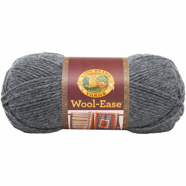 Lion Brand Yarn 620-152 Wool-Ease Yarn, Oxford Grey