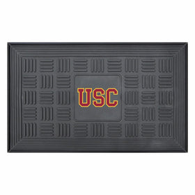 FANMATS NCAA Univ of Southern California Trojans Vinyl Door Mat