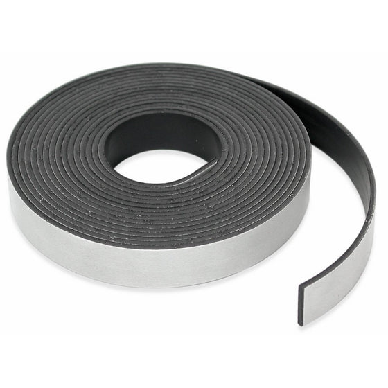 Roll-N-Cut Flexible Magnetic Tape Refill - 1/16 thick x 1/2 wide x 15 feet. (1 roll)