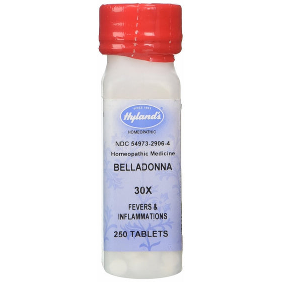 Hyland's Belladonna 30X Tabs, 250 ct