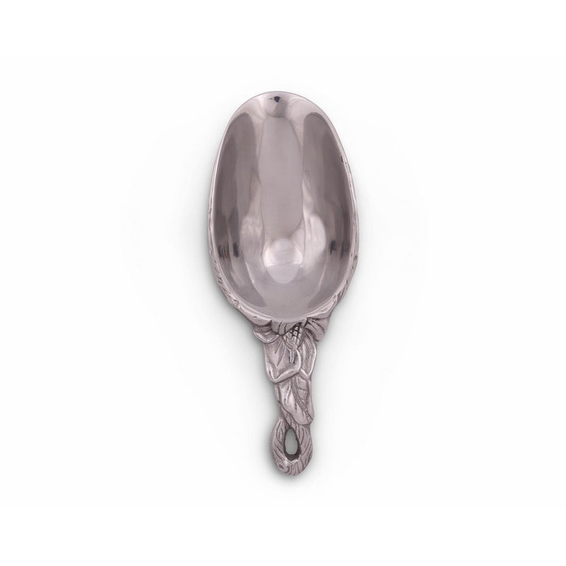 Arthur Court Designs Aluminum Magnolia Flower Ice Scoop 8 Inches