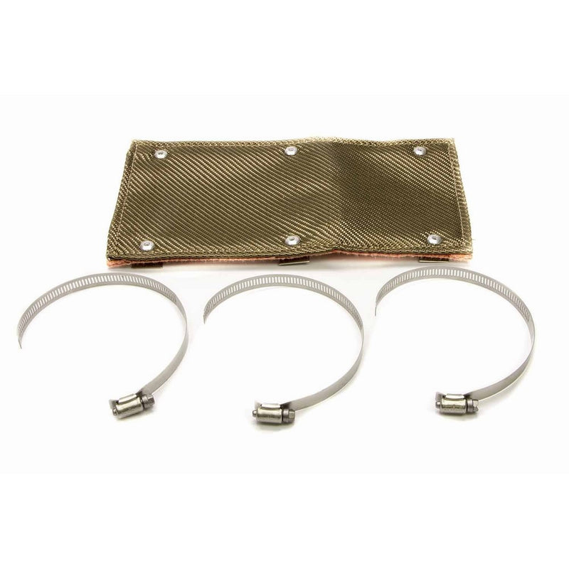 DEI 010450 Titanium Pipe Shield - Exhaust Heat Shield, 6" x 1'