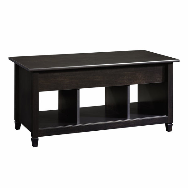 Sauder Edge Water Lift-Top Coffee Table, Estate Black Finish