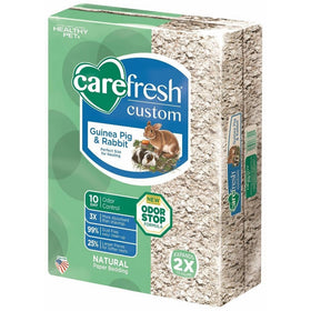 Carefresh Custom Rabbit/Guinea Pig Pet Bedding, 60 L, Natural