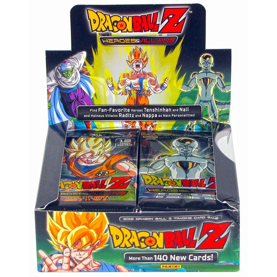 Dragon Ball Z Collectible Card Game Heroes & Villains Booster Box