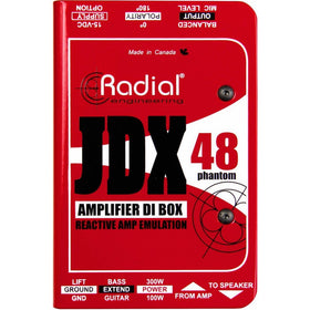 Radial JDX 48 - Active Guitar Amp Direct Box
