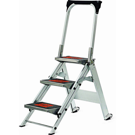 Little Giant, 3 step, Aluminum, 2-1/4 Feet, 300 lb. Capacity Stepladder