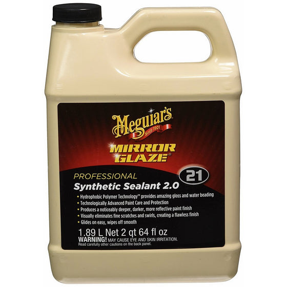 Meguiar's M21 Mirror Glaze Synthetic Sealant 2.0-64 oz.