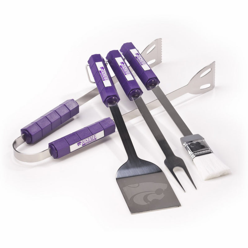 NCAA Kansas State Wildcats 4 Piece Barbecue Set