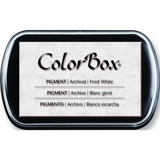 ColorBox Full Size Pigment Ink Pad: Frost White