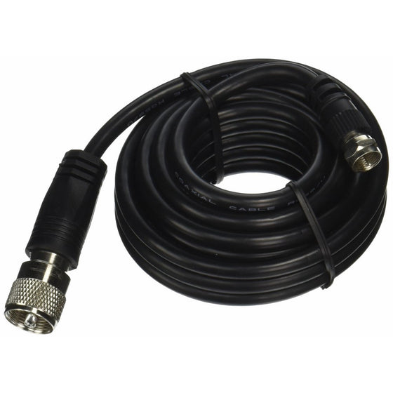 RoadPro RP-590C 10' TV Coaxial Cable with "F" Connectors