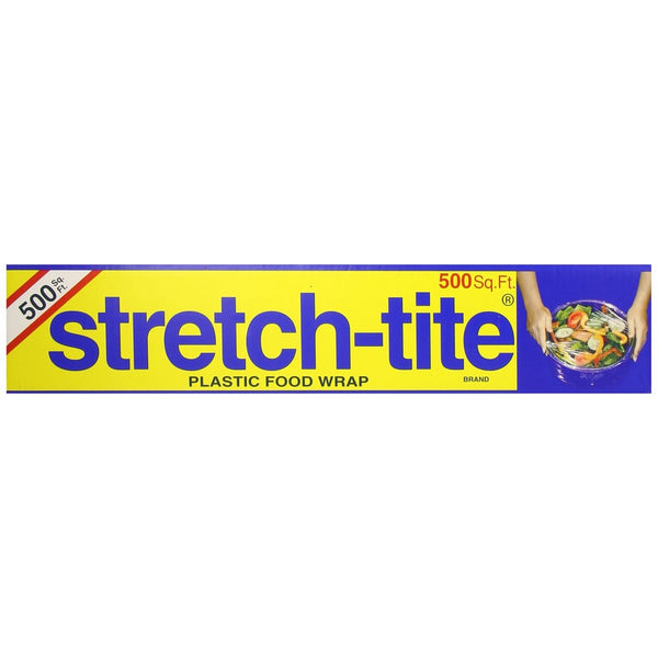 Stretch-Tite Premium Plastic Food Wrap, 500 Sq. Ft., 516.12-Ft. x 11.5/8-Inch