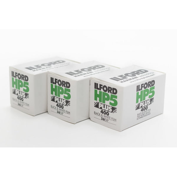 Ilford 1574577 HP5 Plus, Black and White Print Film, 35 mm, ISO 400, 36 Exposures (Pack of 3)