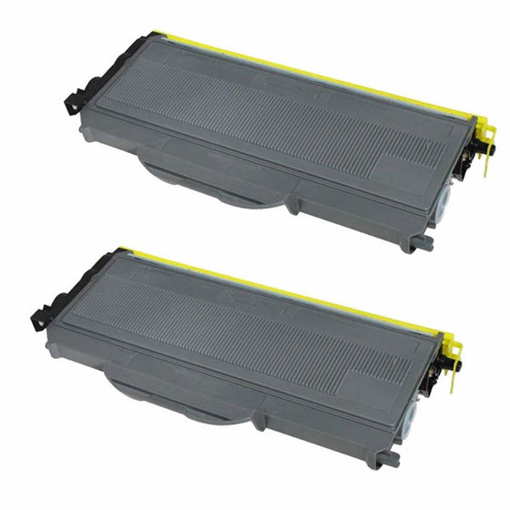 Generic Compatible Toner Cartridge Compatible w/ Brother TN-360 High Yield, Black, Compatible 2 Pack