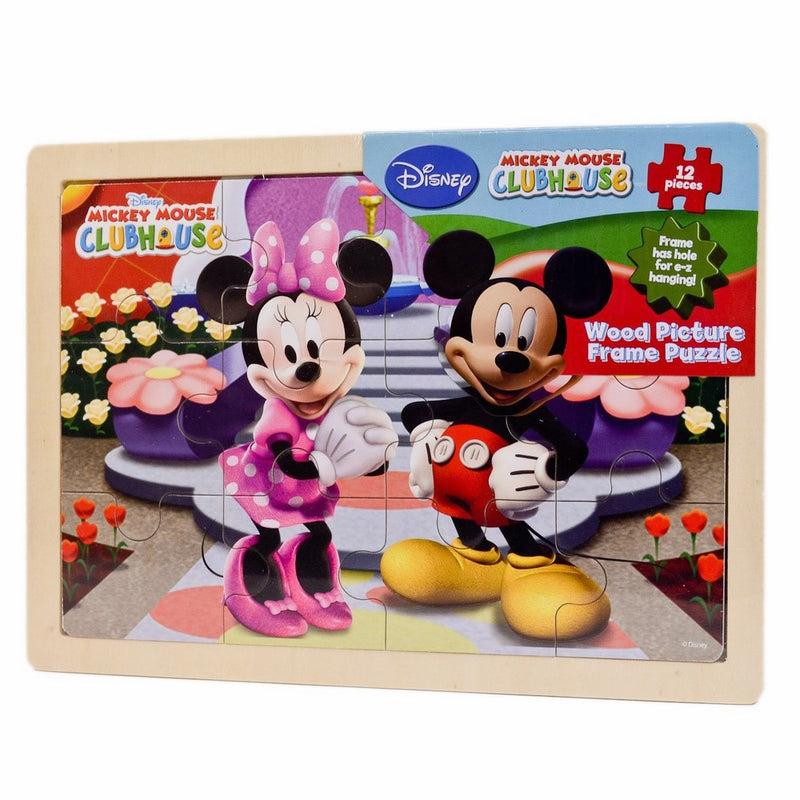 Disney Mickey Mouse Clubhouse Wood Picture Frame Puzzle