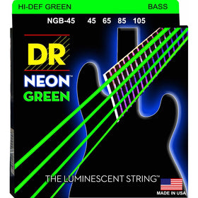 DR Strings NGB-45Coated Nickel Bass Guitar Strings, Medium