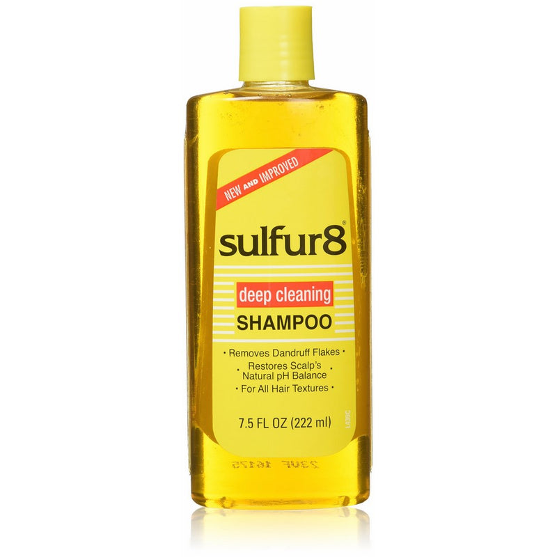 Sulfur 8 Deep Cleaning Shampoo for Dandruff, 7.5 Ounce