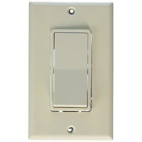 Leviton C26-05671-02T Single Pole Rocker Switch, 15 Amp/120V/277V, Light Almond