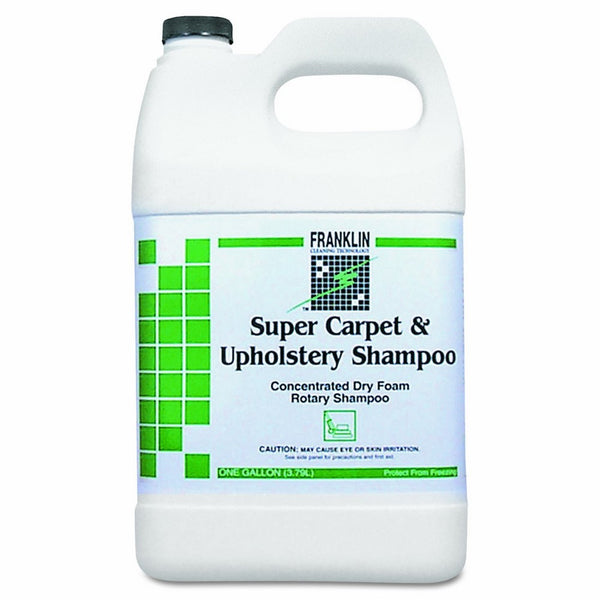 Franklin Cleaning Technology F538022CT Super Carpet & Upholstery Shampoo, 1 Gallon Bottle (Case of 4 Bottles)