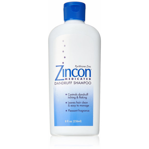 Pack of 3 EACH ZINCON SHAMPOO 8OZ PT#5509321028