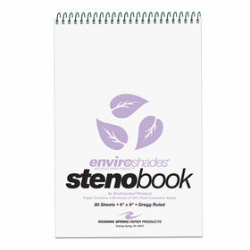 Roaring Spring Enviroshades Steno Books, Orchid, 4/pack