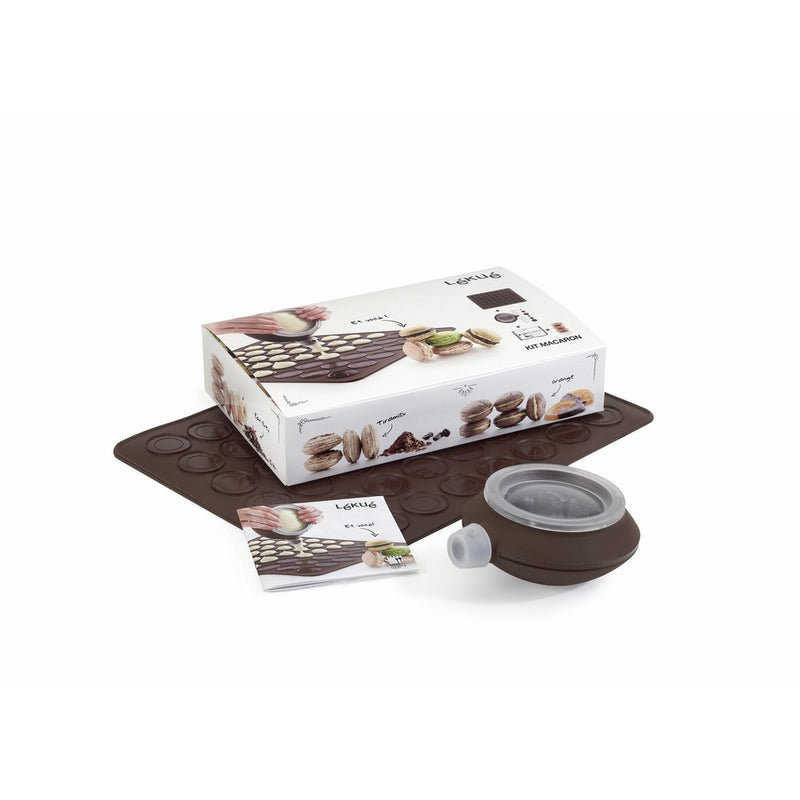 Lekue Macaron Kit with Decomax Pen and Baking Sheet