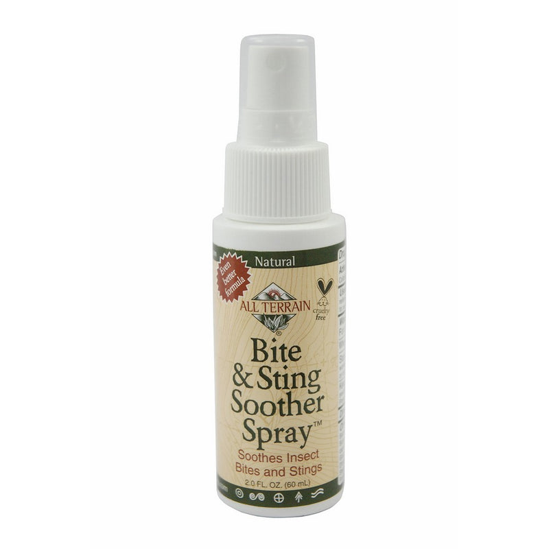 All Terrain Bite and Sting Soother, 2 Ounce, Natural Colloidal Oatmeal and Allantoin Based Itch Soother for Mosquito Bites, Bee Stings, and Other Insects and Bugs, Kid and Sensitive Skin Friendly
