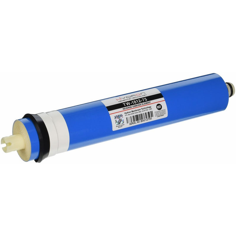 Hydron TW-1812-75D Dry RO Reverse Osmosis Membrane - 75 GPD