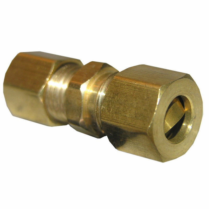 LASCO 17-6211 1/4-Inch Compression Brass Union