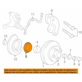 General Motors 3965092, Wheel Seal