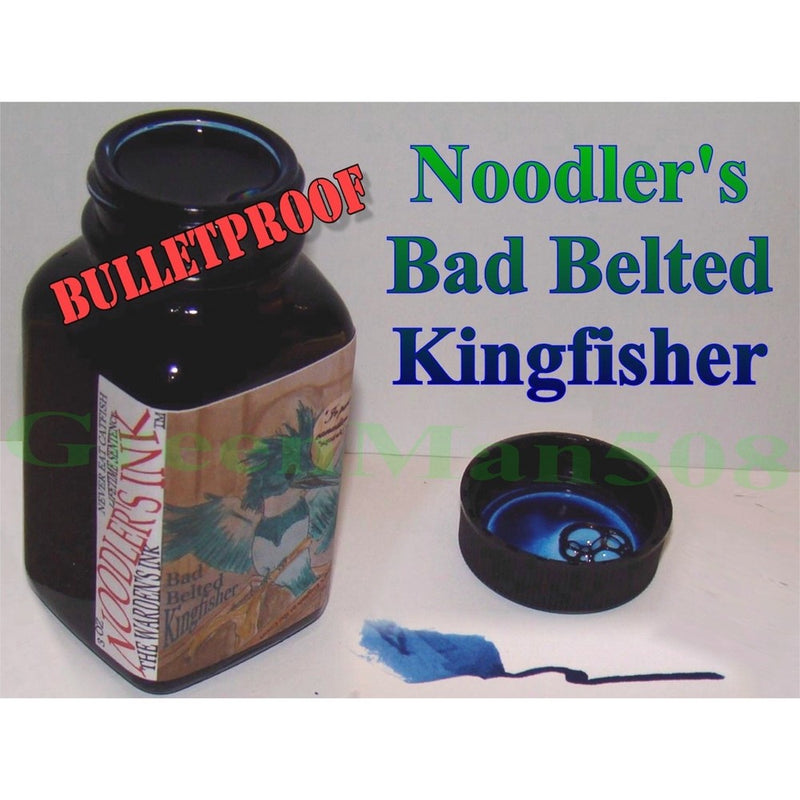 Noodlers Ink 3 Oz Bad Belted Kingfisher