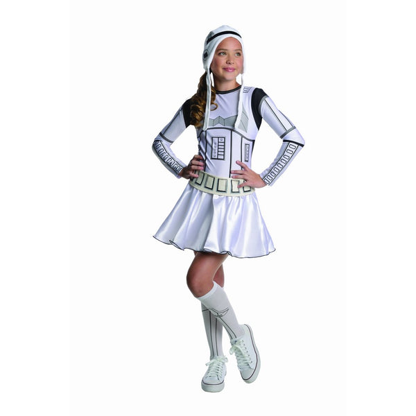 Star Wars Storm Trooper Tween Costume Dress, Medium