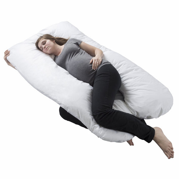 Bluestone Pregnancy Pillow, Full Body Maternity Pillow with Contoured U-Shape by, Back Support