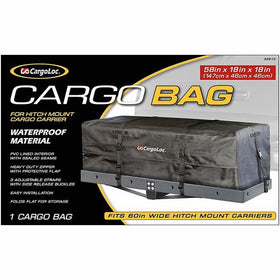 CargoLoc 58" x 18" x 18" Cargo Bag for Hitch Mounts- Waterproof