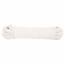 Koch Industries 5601225 Hank Cotton Polypropylene Solid Braided Sash Cord, 3/8-Inch by 100-Feet, Natural