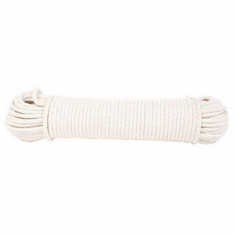 Koch Industries 5601225 Hank Cotton Polypropylene Solid Braided Sash Cord, 3/8-Inch by 100-Feet, Natural