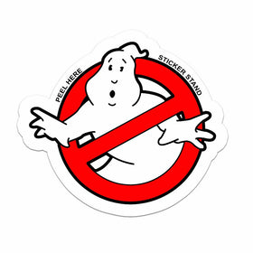 Ghostbusters car bumper sticker decal 4" x 4"