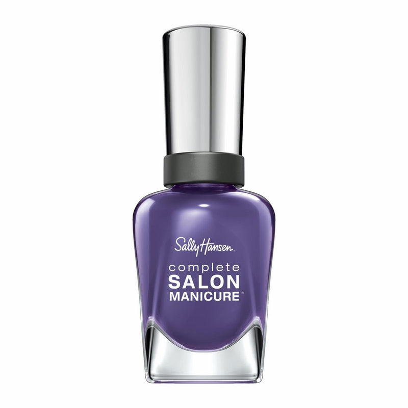 Sally Hansen Complete Salon Manicure, Fe Fi Fo Plum, 0.5 Fluid Ounce